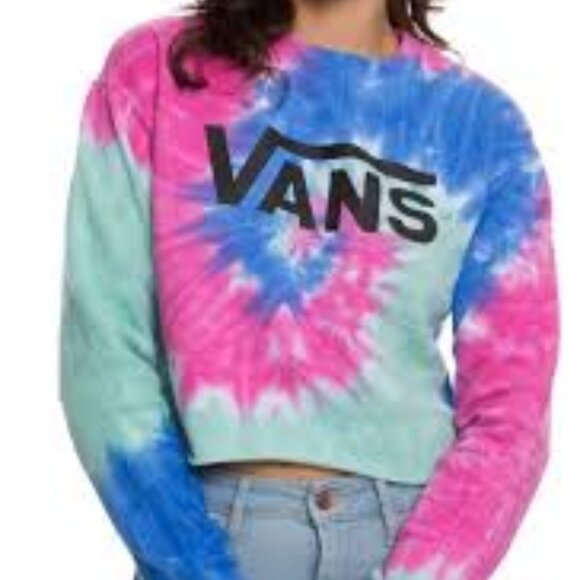Vans Tops - VANS Tie Dye Sweatshirt l